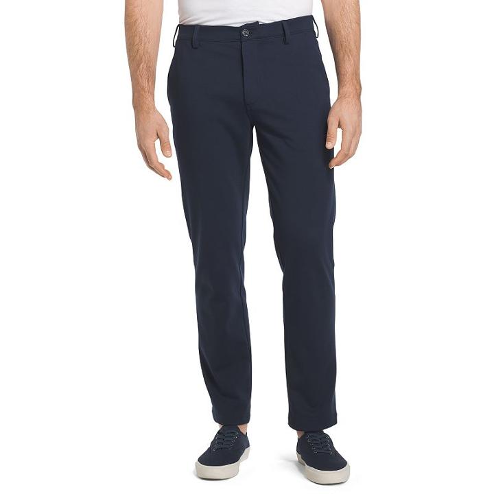 Men's Izod All-day Comfort Straight-fit Stretch Chino Pants, Size: 34x29, Blue (navy)