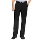Big & Tall Van Heusen No-iron Flat-front Dress Pants, Men's, Size: 48x29, Black
