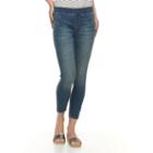 Petite Apt. 9&reg; Pull-on Skinny Ankle Jeans, Women's, Size: 8 Petite, Med Blue