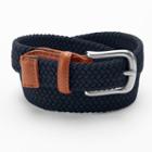 Boys 4-20 Izod Braided Stretch Belt, Boy's, Size: Xl, Blue (navy)