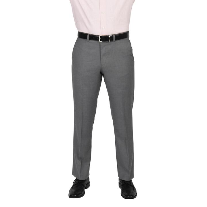 Men's Dockers Modern-fit Stretch Flat-front Suit Pants, Size: 38x32, Med Grey