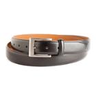 Men's Croft & Barrow&reg; Soft Touch Feather-edge Belt, Size: 50/52, Black