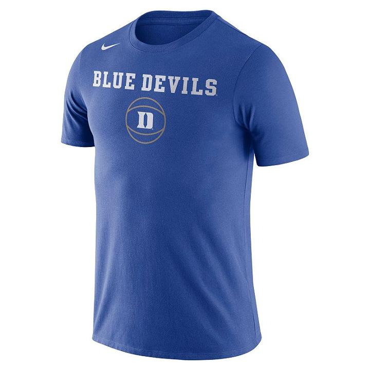 Men's Nike Duke Blue Devils Basketball Local Tee, Size: Large, Dark Blue