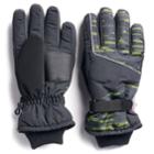 Boys 4-20 Tek Gear Ski Gloves, Size: 8-20, Dark Grey