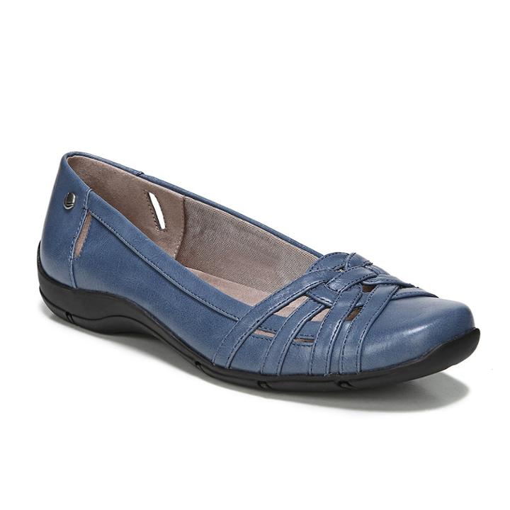 Lifestride Diverse Women's Flats, Size: 9 Wide, Blue