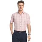 Men's Van Heusen Air Wovens Classic-fit Poplin Performance Button-down Shirt, Size: Small, Red Other
