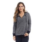 Women's Marika Wren Half-zip Hoodie, Size: Small, Grey