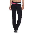 Women's Fila Sport&reg; Contrast Waist Pants, Size: Xs, Black