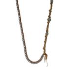 Simply Vera Vera Wang Long Woven Fireball Bead Necklace, Women's, Green Oth