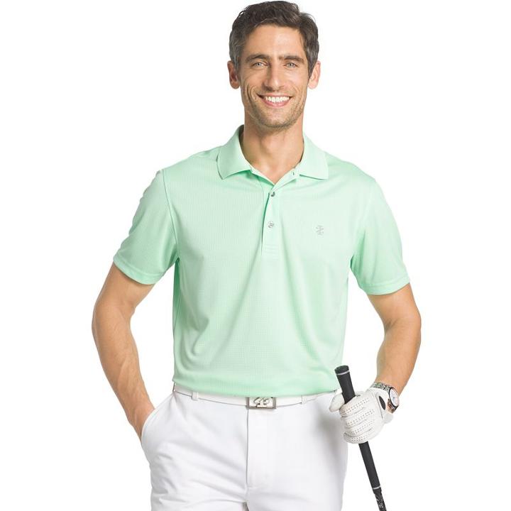 Men's Izod Swingflex Classic-fit Performance Golf Polo, Size: Large, Brt Green