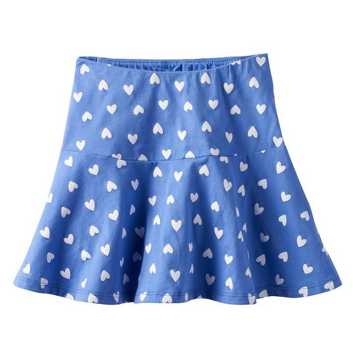 Girls 4-10 Jumping Beans&reg; Print Skort, Girl's, Size: 4, Blue (navy)
