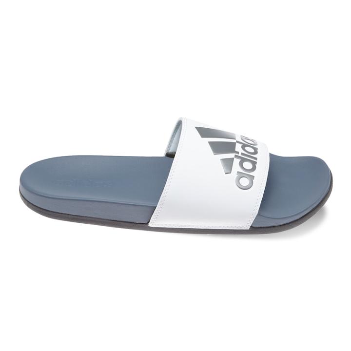 Adidas Adilette Cloudfoam Plus Men's Slide Sandals, Size: 10, Med Blue