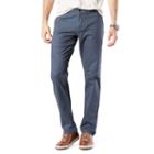 Men's Dockers Slim Tapered Fit Washed Khaki Pants, Size: 34x32, Blue Other