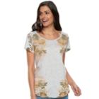 Women's Sonoma Goods For Life&trade; Dolman Graphic Tee, Size: Large, Grey