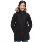 Juniors' Urban Republic Faux-wool Anorak Jacket, Teens, Size: Large, Black