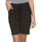 Petite Tek Gear&reg; Knit Bermuda Shorts, Women's, Size: Xl Petite, Black