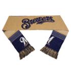Forever Collectibles, Adult Milwaukee Brewers Reversible Scarf, Blue
