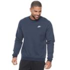 Men's Nike Club Crew Fleece, Size: Xl, Blue