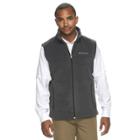Big & Tall Columbia Flattop Ridge Colorblock Fleece Vest, Men's, Size: 2xb, Med Grey