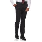 Men's Apt. 9&reg; Premier Flex Slim-fit Flat-front Suit Pants, Size: 34x32, Black
