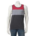 Men's Urban Pipeline&reg; Colorblock Tank, Size: Small, Red
