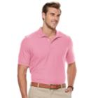 Big & Tall Croft & Barrow&reg; Classic-fit Easy-care Performance Pique Polo, Men's, Size: Xl Tall, Med Pink