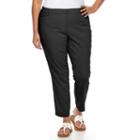 Plus Size Dana Buchman Comfort Back Dress Pants, Women's, Size: 18 W, Black