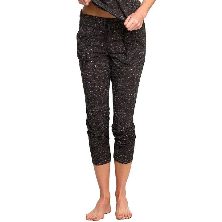 Women's Colosseum Wader Yoga Capris, Size: Xs, Black