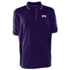 Men's Tcu Horned Frogs Elite Desert Dry Xtra-lite Pique Polo, Size: Xxl, Purple