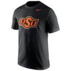 Men's Nike Oklahoma State Cowboys Logo Tee, Size: Small, Black