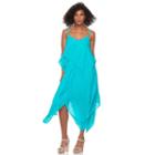 Women's Apt. 9&reg; Handkerchief Hem Shift Dress, Size: Xs, Blue Other