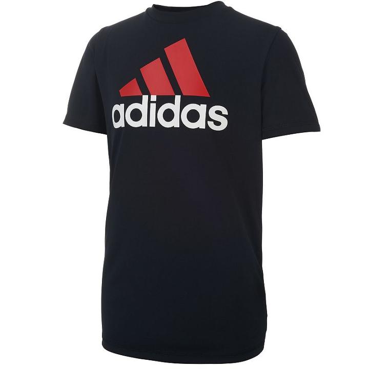 Boys 8-20 Adidas Replenish Climalite Tee, Boy's, Size: Small, Black