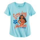 Disney's Moana Everyday Is An Adventure Girls 7-16 & Plus Size Graphic Tee, Size: Xl Plus, Purple Oth