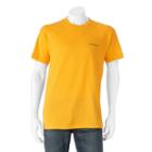 Men's Columbia Crewneck Tee, Size: Small, Drk Yellow