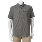 Men's Coleman Classic-fit Performance Button-down Guide Shirt, Size: Large, Med Grey