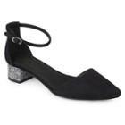 Journee Collection Maisy Women's High Heels, Size: Medium (8), Silver