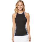 Women's Grand Slam Animal Print Golf Racerback Tank, Size: Xl, Oxford