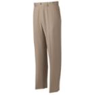 Men's Grand Slam Solid Performance Golf Pants, Size: 33x32, Dark Beige
