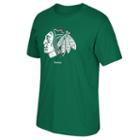 Men's Reebok Chicago Blackhawks Saint Patrick's Day Tee, Size: Xl, Green