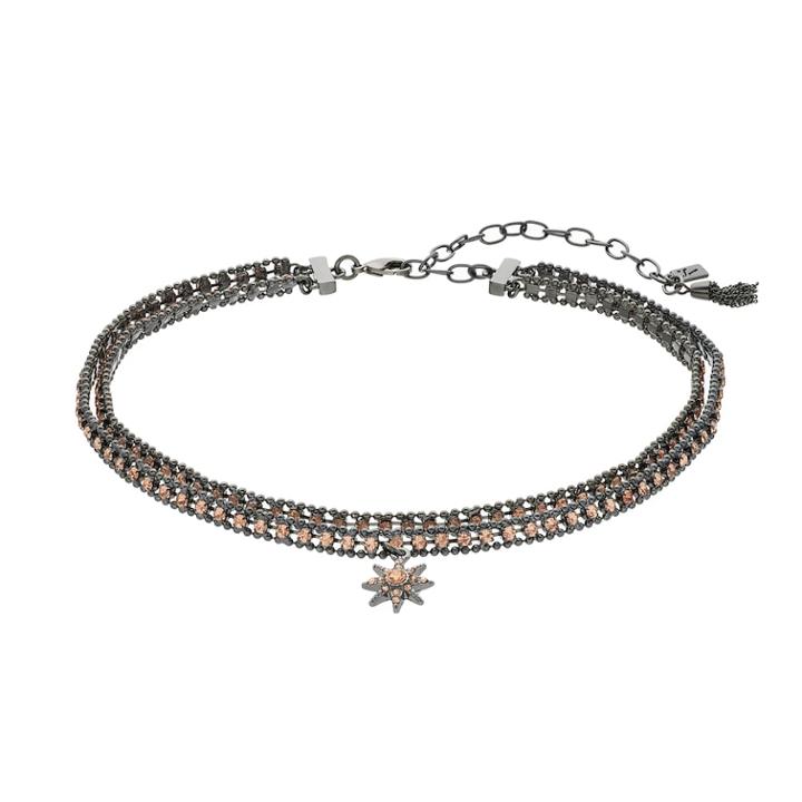 Simply Vera Vera Wang Starburst Choker Necklace, Women's, Light Pink
