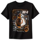 Boys 8-20 Star Wars Bb-8 Tee, Boy's, Size: Small, Black