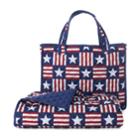 Celebrate Summer Together Americana Quilted Beach Blanket & Tote, Adult Unisex, Size: 60x70, Multicolor