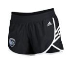 Women's Adidas Sporting Kansas City Logo Driven Shorts, Size: Medium, White