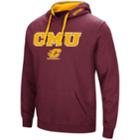 Men's Central Michigan Chippewas Pullover Fleece Hoodie, Size: Large, Dark Red