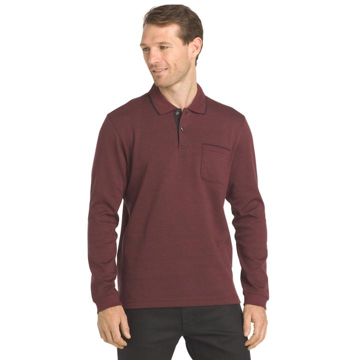 Men's Van Heusen Flex Stretch Polo, Size: Small, Med Red