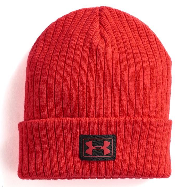 Boys 4-20 Under Armour Truck Stop Beanie, Red