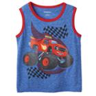 Boys 4-7 Blaze & The Monster Machines Nep Tank Top, Boy's, Size: L 7, Blue