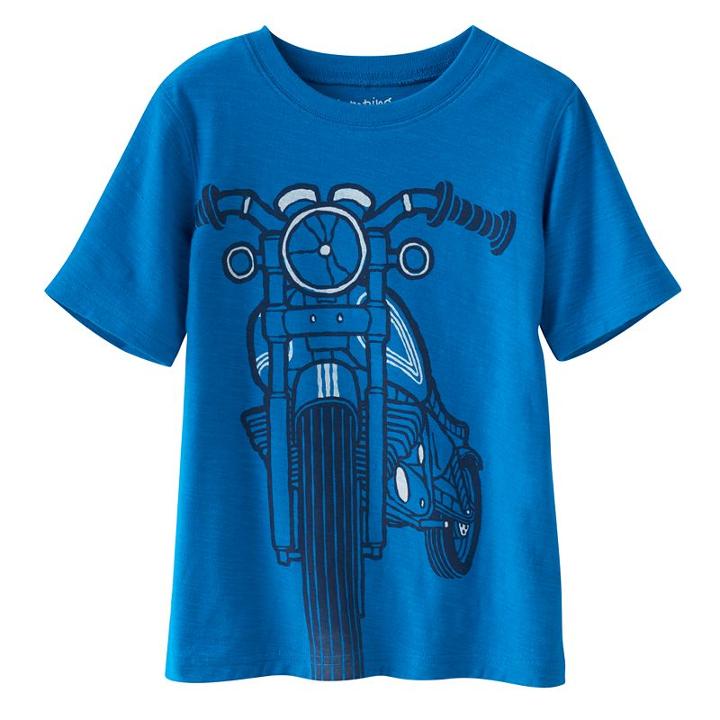 Boys 4-10 Jumping Beans&reg; Patterned Slubbed Tee, Boy's, Size: 6, Blue