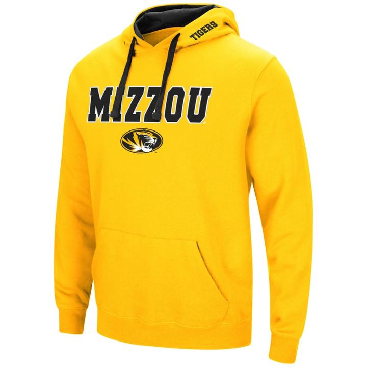 Men's Missouri Tigers Pullover Fleece Hoodie, Size: Large, Oxford