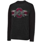 Men's Ohio State Buckeyes Free Style Hooded Tee, Size: Small, Brt Blue